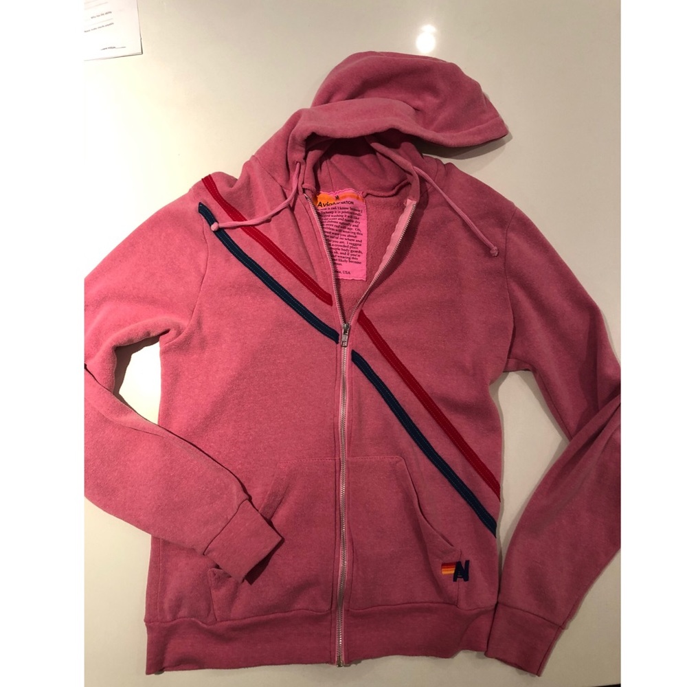 Aviator Nation Hoodie Pink